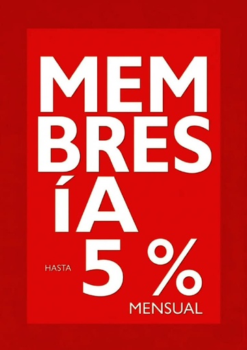 Membresía Mensual